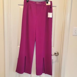 Hapily Grey Wide Leg Pants Elegant Wear Beach Pants Office Wear Resort Wear